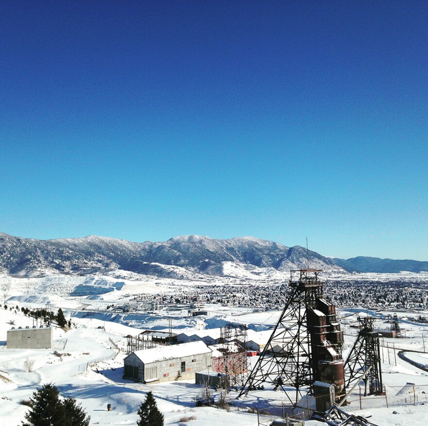 Butte, Montana, winter 2017.