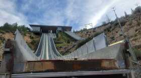 Nordic ski jumps at the Utah Olympic Park