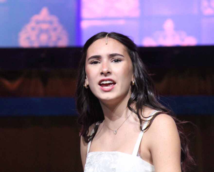 Gigi Lieze-Adams in the role of Natasha Rostova