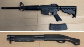 Police seized firearms from a storage unit they say was owned by the suspect in the Pawtucket mass shooting.