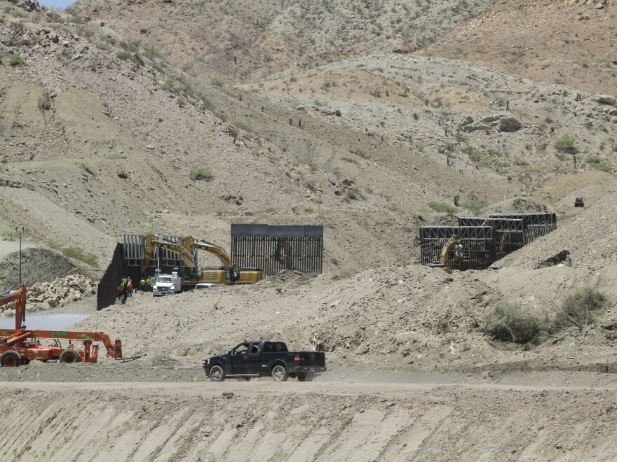 Photos and videos of the privately funded border wall were released over Memorial Day weekend.