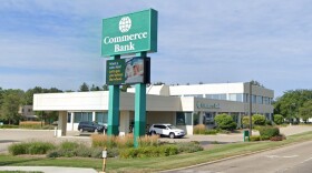 A Commerce Bank branch in Bloomington.