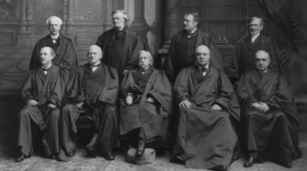 The U.S. Supreme Court in the early 1900’s.