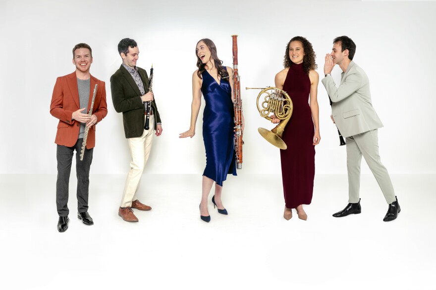 The wind ensemble WindSync, whose album Nadia will be featured on April's Sunday Classical: New Releases