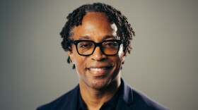Incumbent U.S. Rep. Wesley Bell, D-St. Louis County, defeated former Rep. Cori Bush to win the Democratic nomination for Missouri’s first congressional district. Bell is pictured ahead of a joint appearance with his opponent at St. Louis Public Radio on Friday, July 24, 2026.