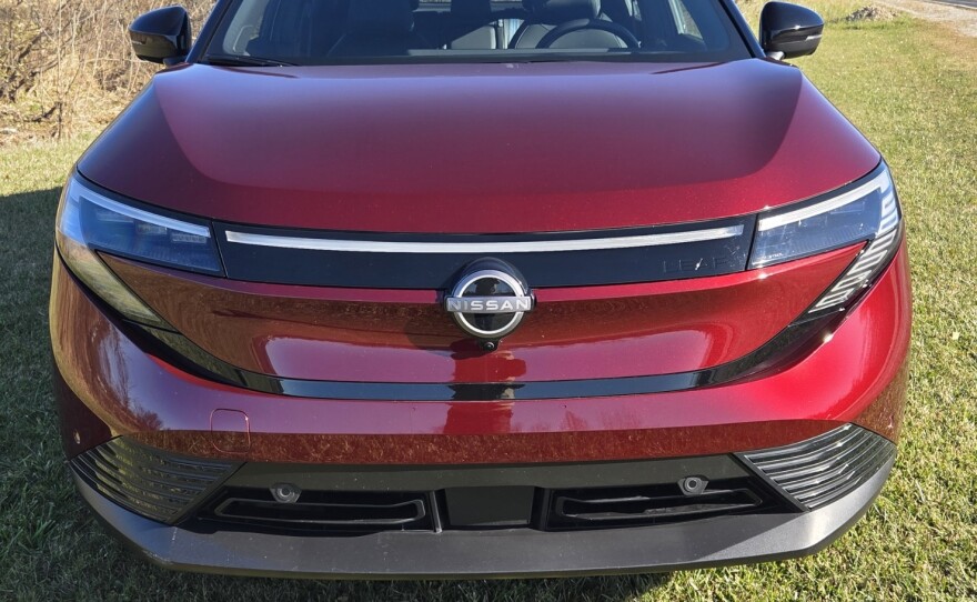 2026 Nissan Leaf Platinum+ nose