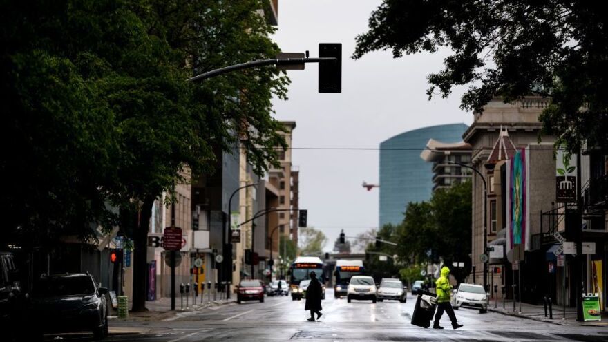 Two men have been indicted over what authorities say was a plan to attack the Democratic Party headquarters in Sacramento, Calif.