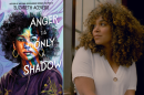 The cover of "Anger is Only a Shadow" and author Elizabeth Acevedo. (Courtesy of Harper Collins and Elizabeth Acevedo)