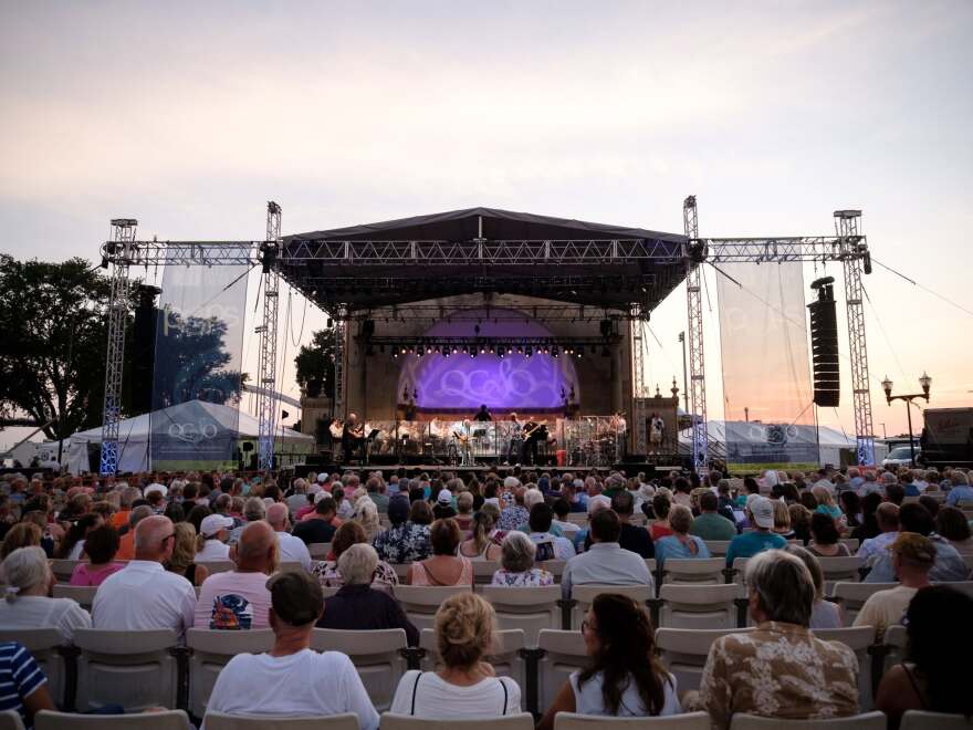 A view of the 2025 Quad City Bank & Trust Riverfront Pops, featuring music of Chicago and more, at LeClaire Park, Davenport. This year's Best of The Who concert will be Aug. 22, 2026.