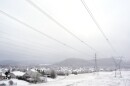 Power lines are seen during a winter storm Sunday, Jan. 25, 2026, in Nashville, Tenn.