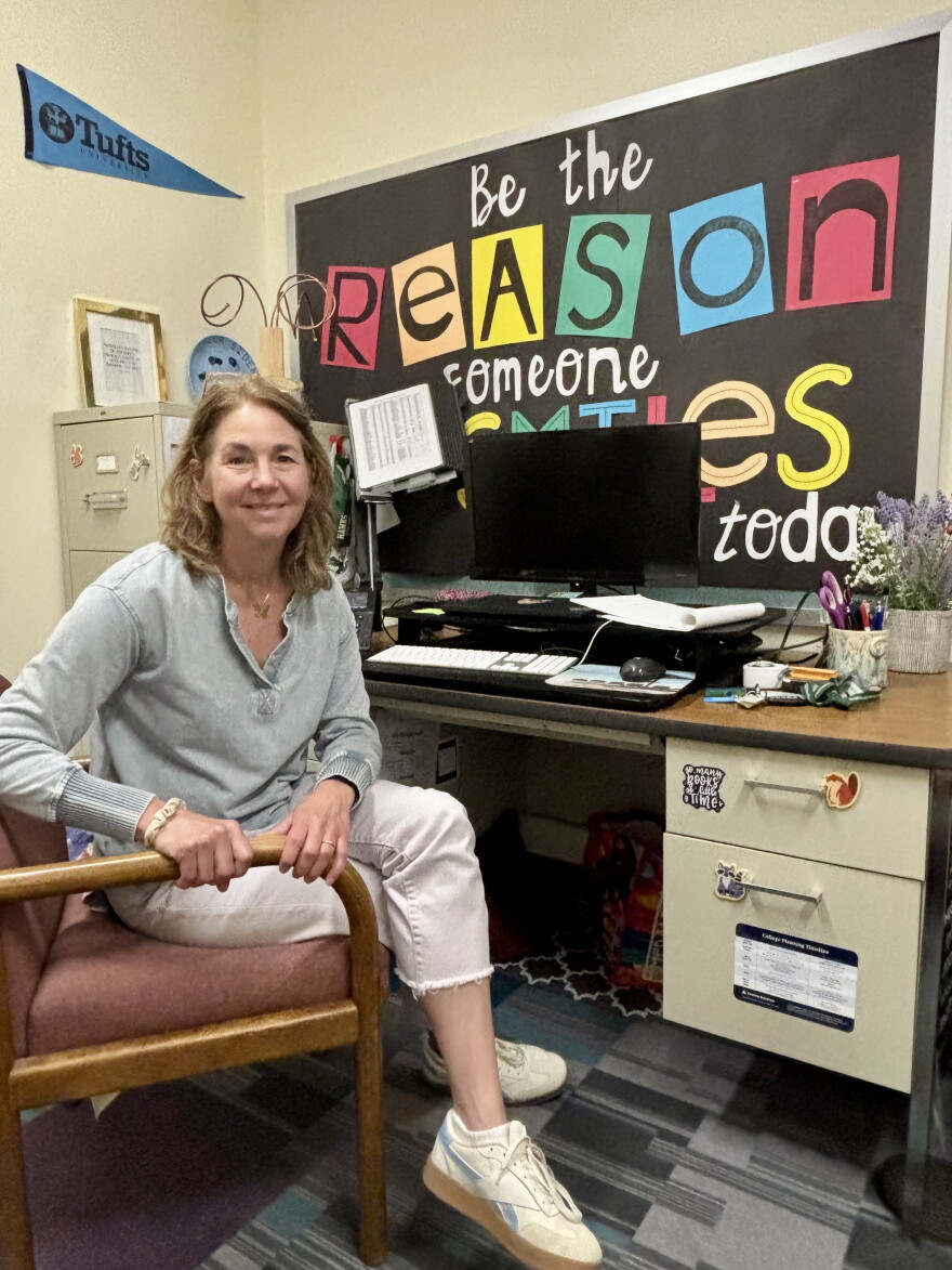 Hopkinton High School counselor Danielle Meserve said one of the biggest benefits of Cartwheel Counseling is how quickly it connects students with a licensed therapist. In many cases it takes just a week.