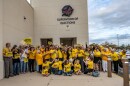 Rosanne Wood and supporters at the Leon County Supervisor of Elections Office