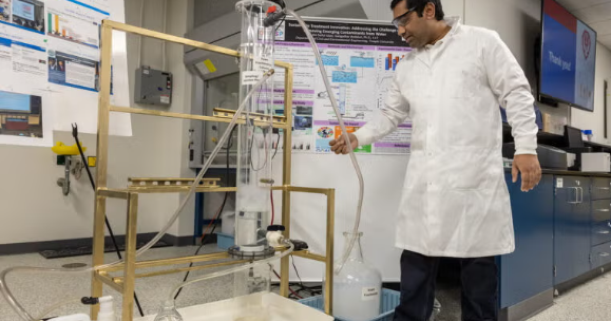 Pa. researchers hope to remove PFAS, microplastics with sustainable treatment method