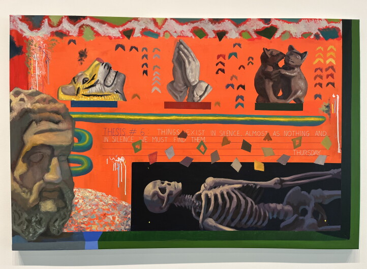 “Dancing Creatures Preying on History” by Veiko Valencia.