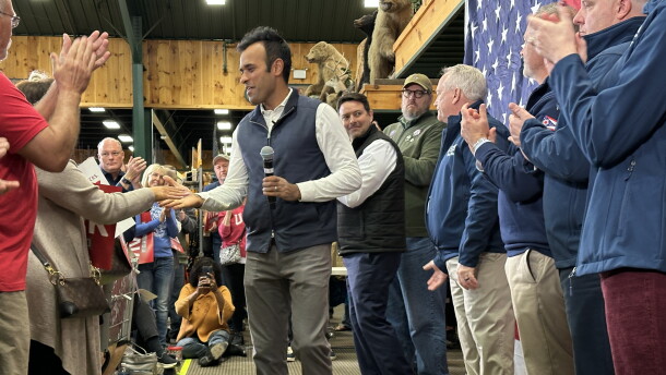 Vivek Ramaswamy and other GOP candidates in October 2026.