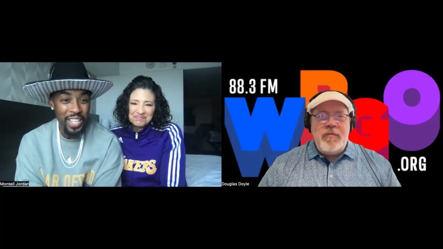 Montell and Kristin Jordan chat with WBGO's Doug Doyle