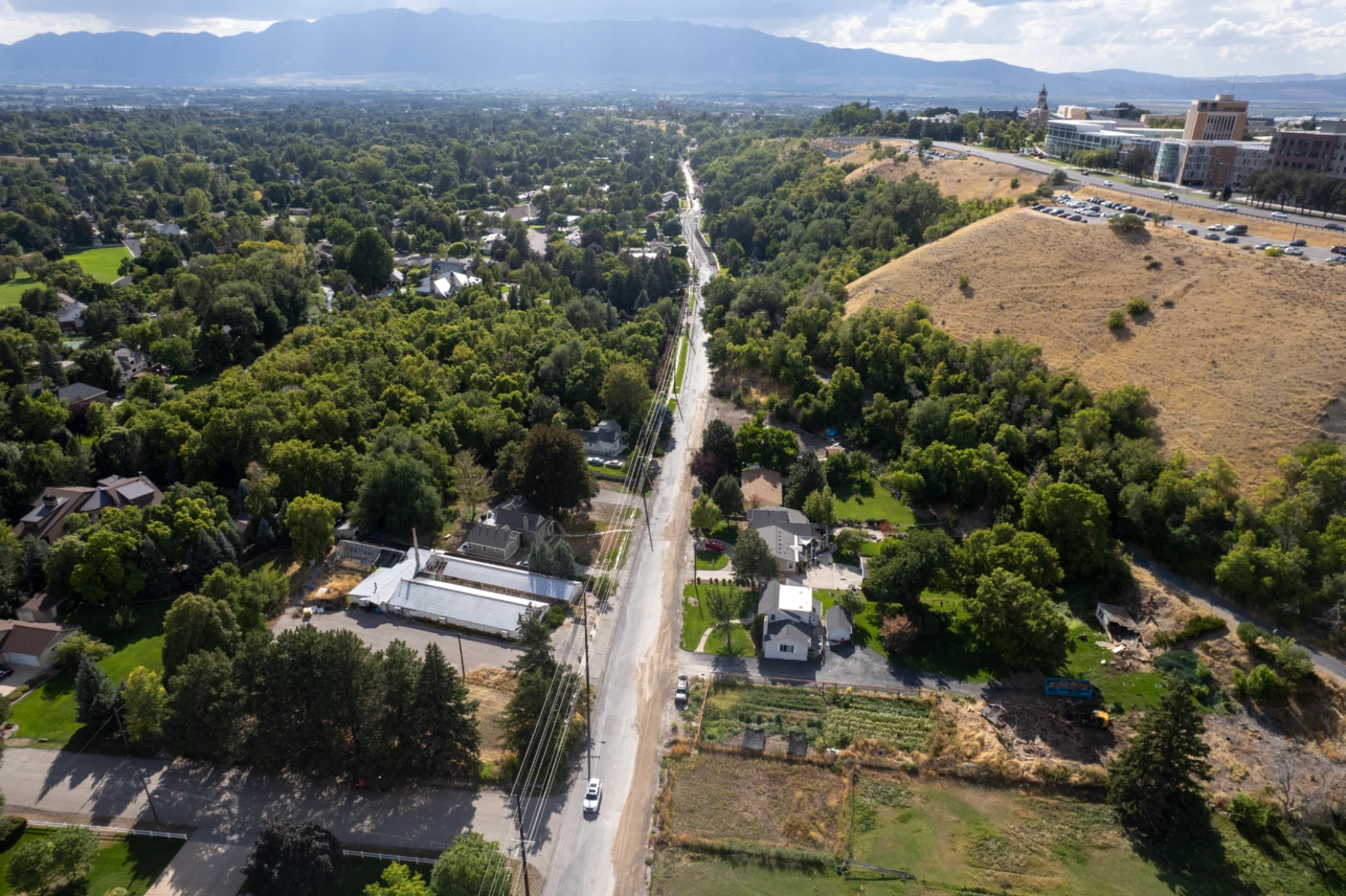 Logan says a right of way extends into people’s yards. Residents want proof