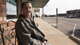 Corn, Okla., Mayor Barbara Nurnberg outside city hall in January 2016.
