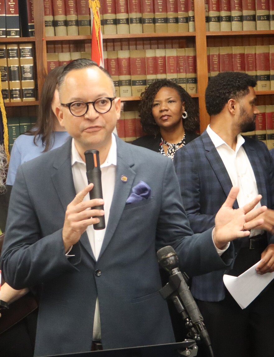 State Sen. Carlos Guillermo Smith said the plan to redistrict congressional seats to benefit Republicans and President Donald Trump is unconstitutional in Florida.