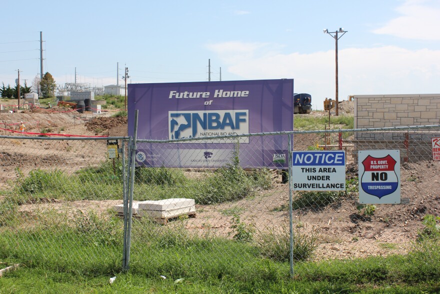 The site designated to become the home of the National Bio and Agro-Defense Facility, or NBAF, is on the campus of Kansas State University in Manhattan, Kan.