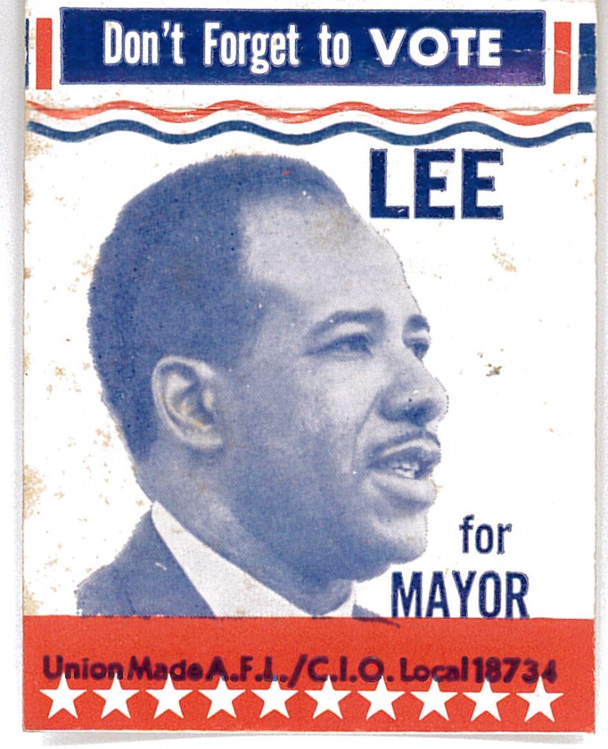 Howard Lee campaign poster. Credit: Town of Chapel Hill, NC