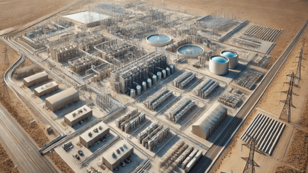 BorderPlex Digital Assets included this rendering of Project Jupiter in a presentation to a legislative committee in New Mexico in July 2025.