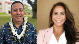 Trevor Ozawa, left, and Tara Malia Gregory, right, are running for Honolulu City Council District 4.