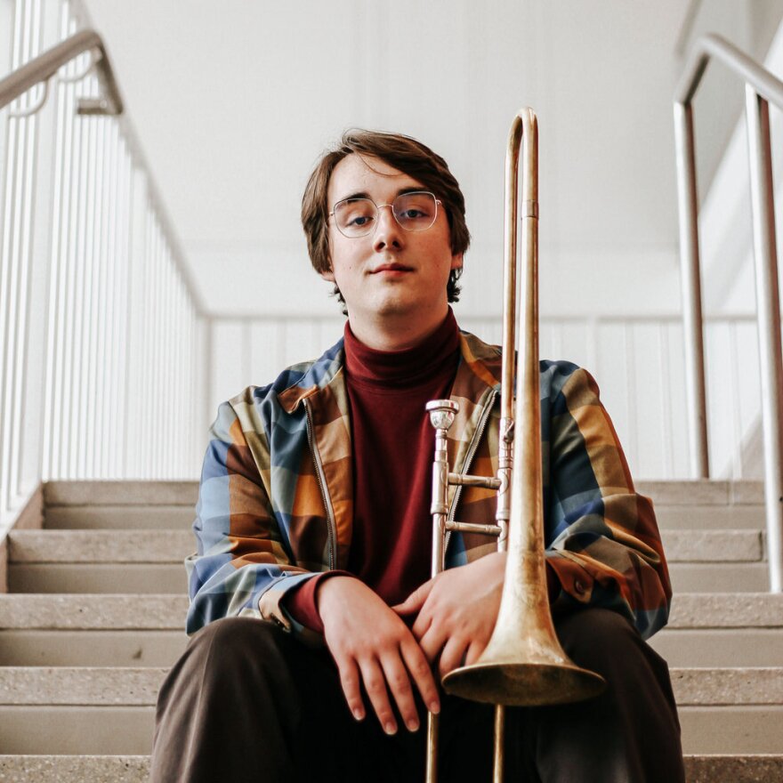 Trombonist Gabriel Meyer