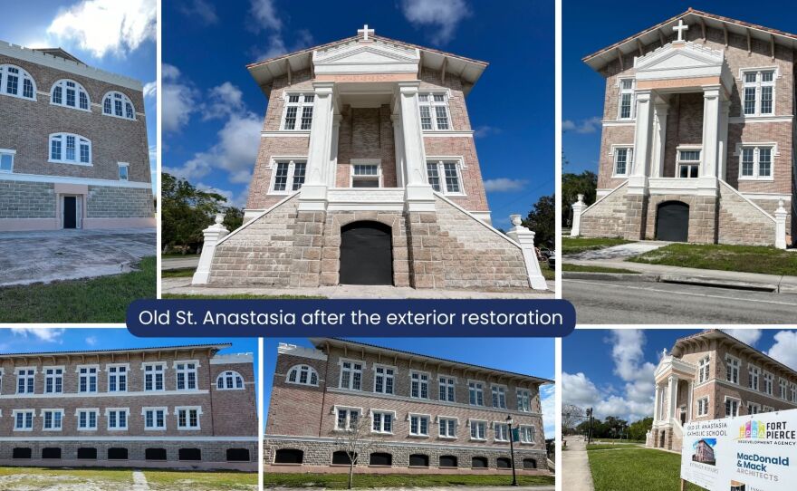 Fort Pierce is working on its historic Old St. Anastasia site.