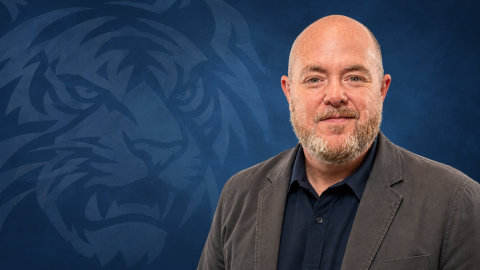 Kevin Jefferies is the radio voice of Commerce Tigers Football on 88.9 KETR.