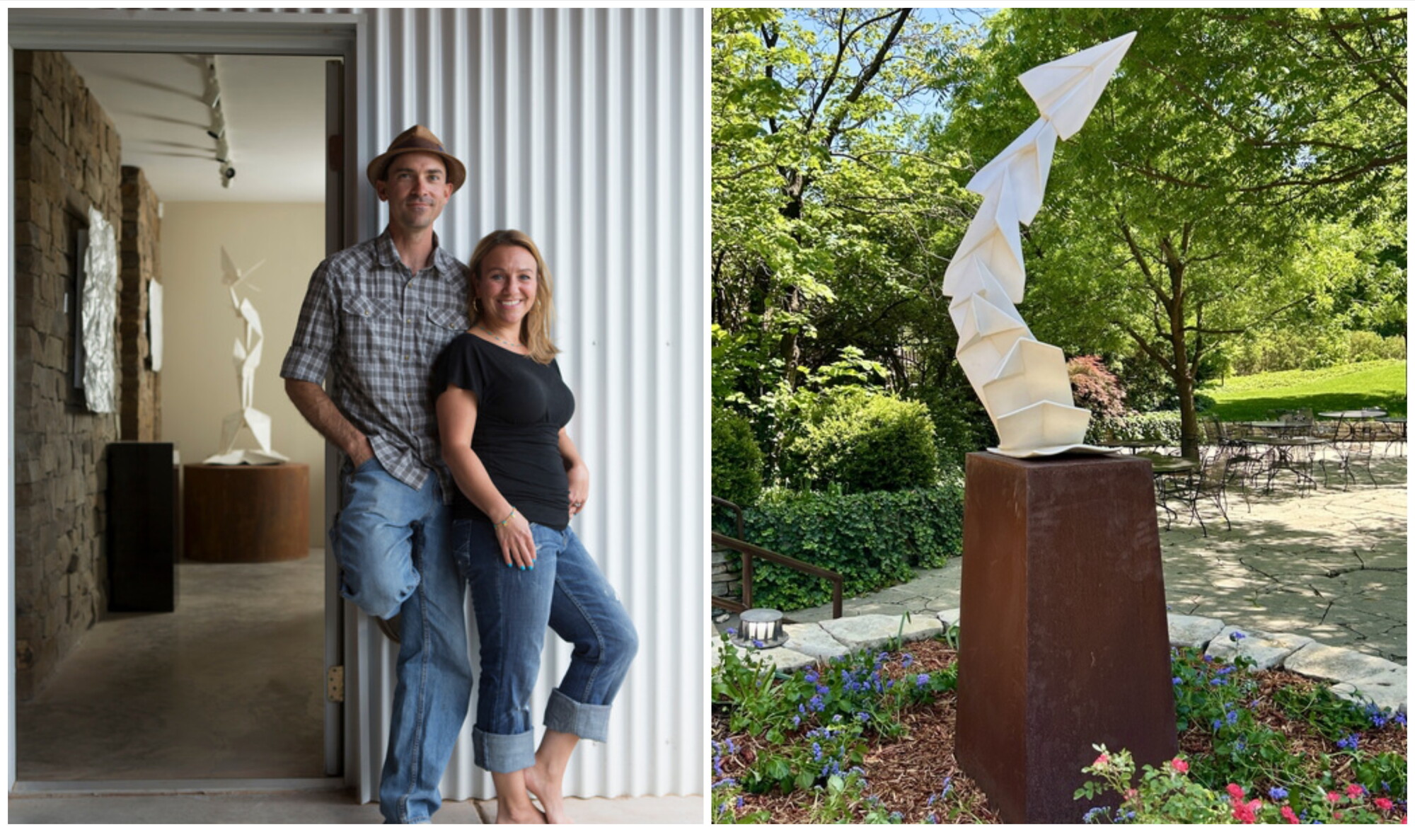 Into the fold: Origami-inspired sculpture exhibit stirs the imagination episode artwork