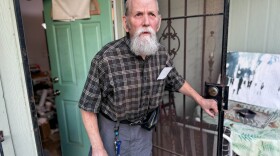 Austin artist Jim Franklin, who made the armadillo a symbol of psychedelic music in Texas, exits his South Austin home. Franklin turns 80 today. 