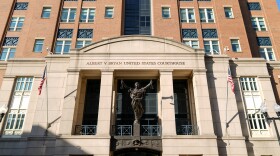 The U.S. District Court for the Eastern District of Virginia is seen, Sept. 9, 2024, in Alexandria, Va.
