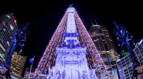 The electrical workers of IBEW 481 will install the 4,764 lights onto the Soldiers and Sailors Monument on Saturday in preparation of the 59th annual Circle of Lights.