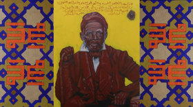 A creative portrait of Omar ibn Said