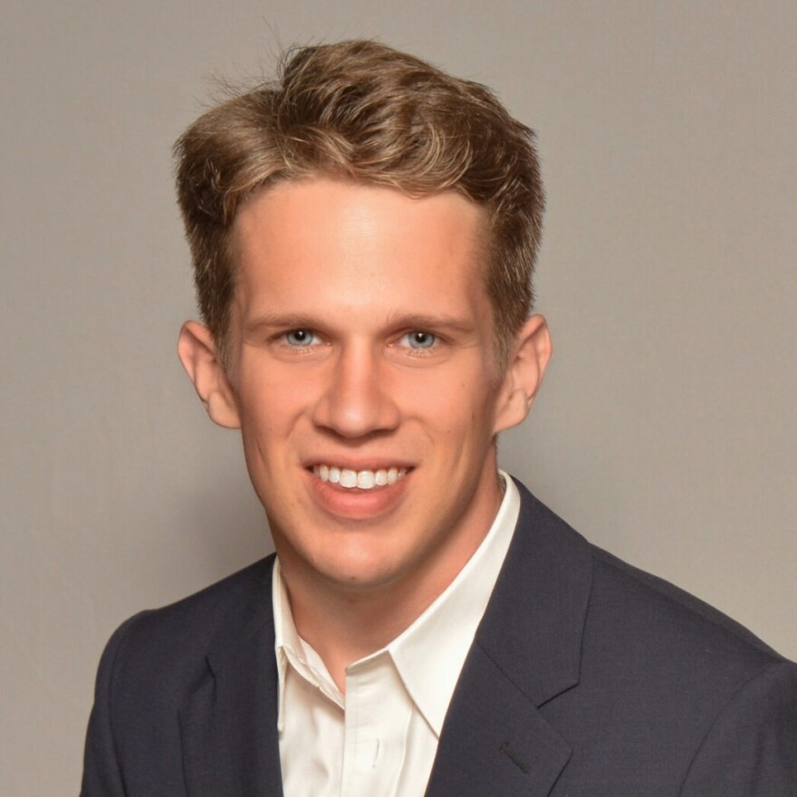 Patrick Schmidt, Democratic candidate for U.S. Senate in Kansas.