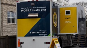 SCDPH's Mobile Health Unit on location in Spartanburg Tuesday, March 3 for residents to receive free MMR vaccines.