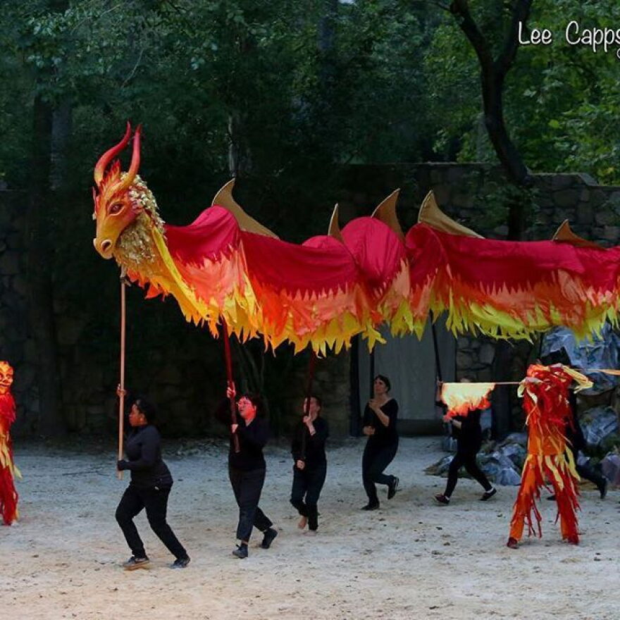 A Paperhand Puppet Intervention production photo