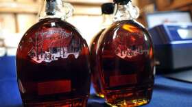 bottles of syrup