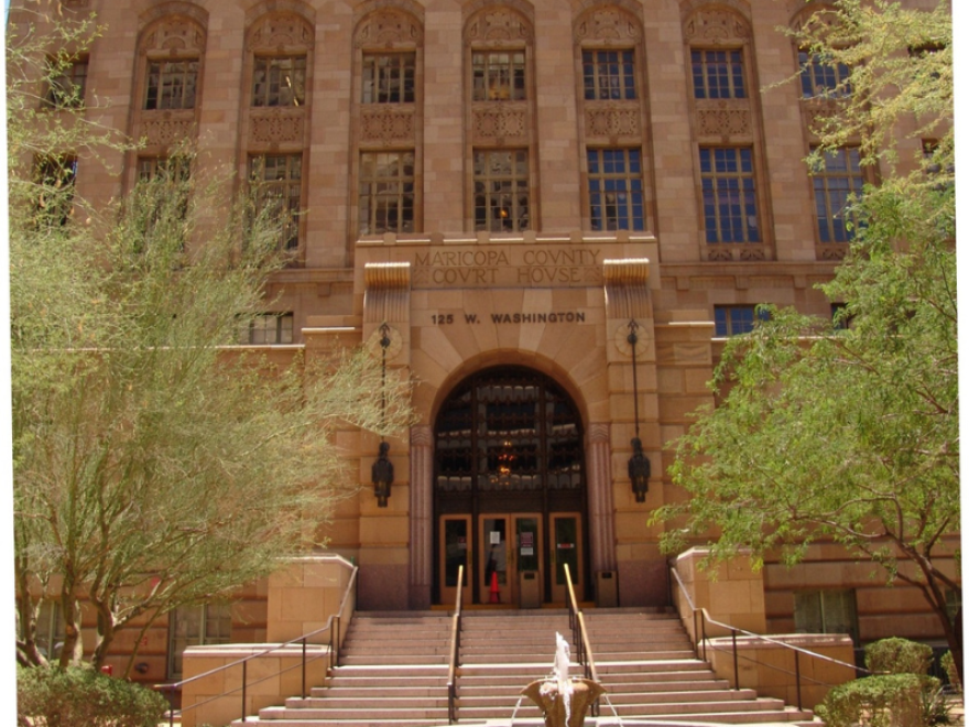 The Maricopa County Superior Courthouse in Phoenix