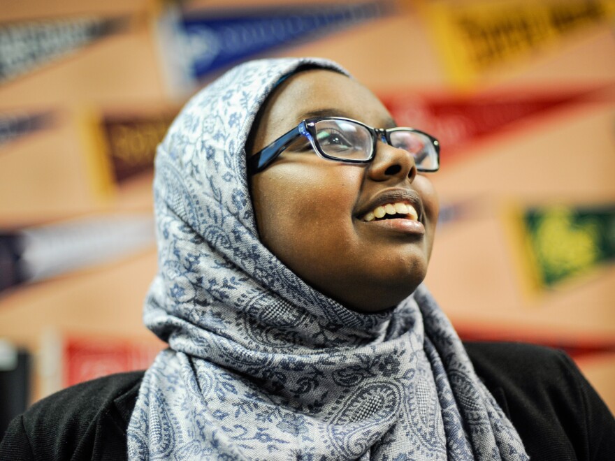 Soraya sometimes thinks about how different life is for her cousins living in Somalia.