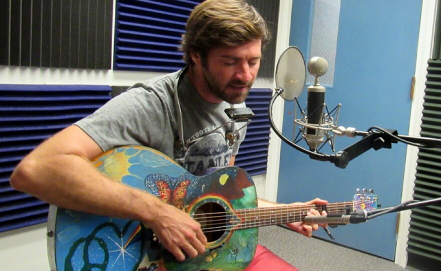 John Craigie performing for a JPR Live Session