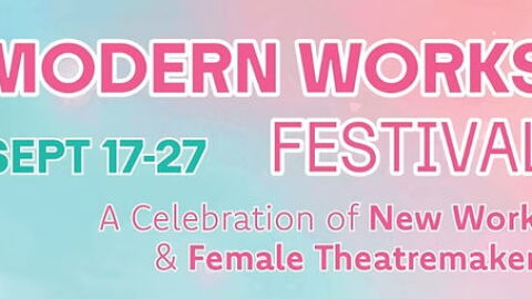 Urbanite Theatre poster for Modern Works Festival