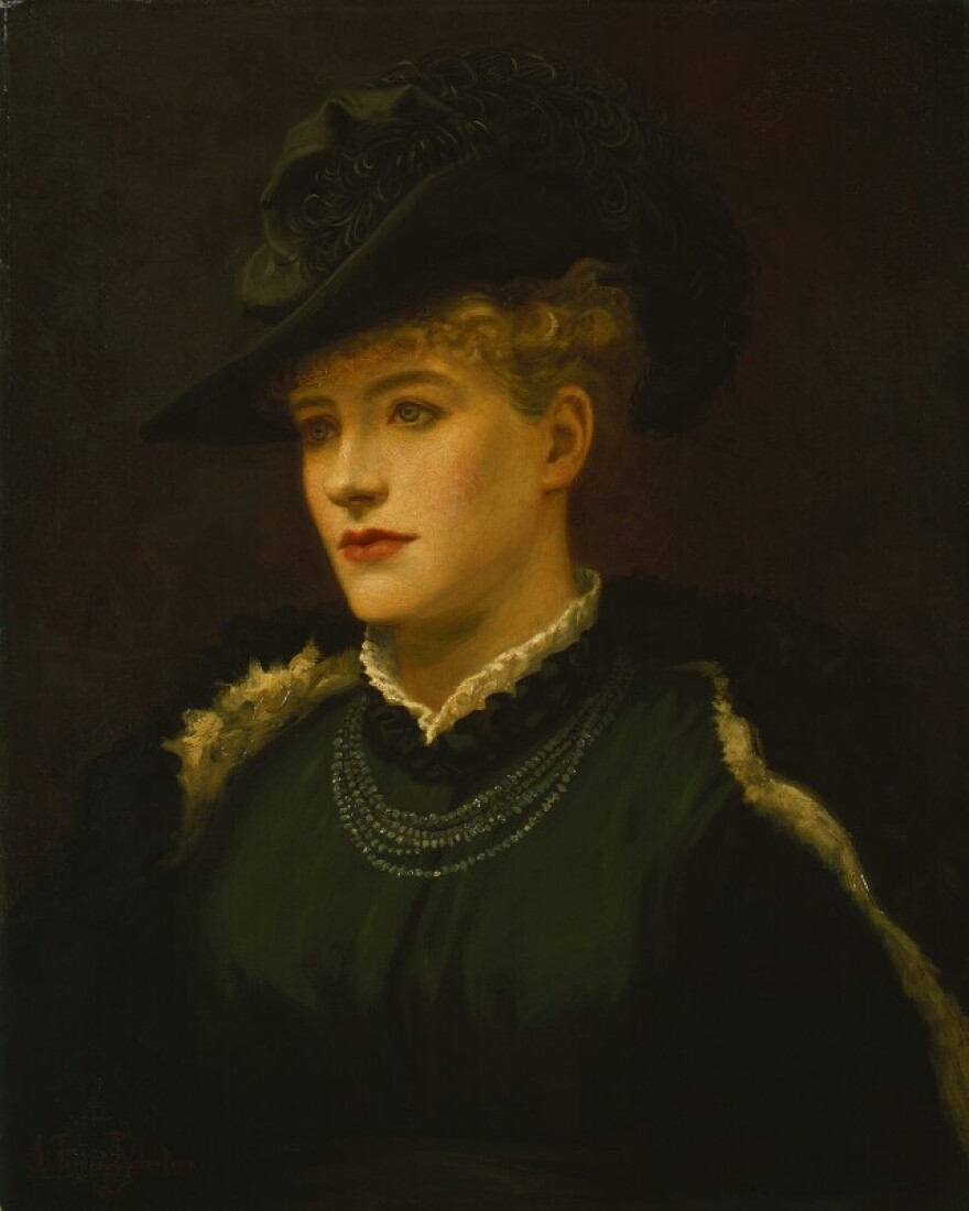 Ellen Terry by Sir Johnston Forbes-Robertson (oil on canvas, 1876)
