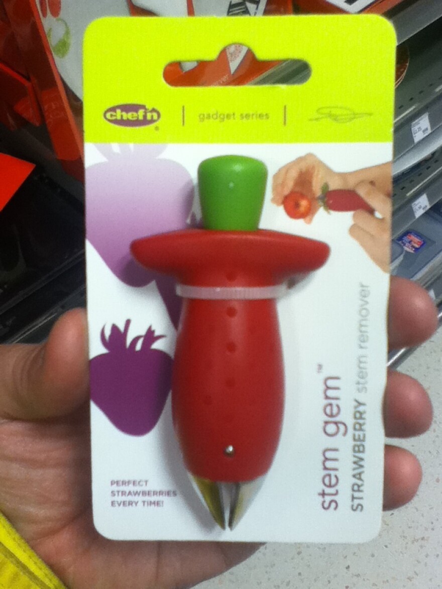 A strawberry stem remover.