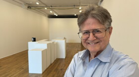 Grafton Nunes, the new executive director of the Cleveland Artists Foundation, inside the organization’s new home at 2731 Prospect Ave. on Cleveland’s East Side.
