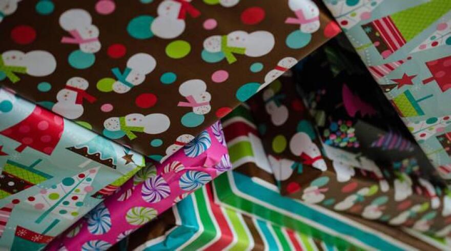 photo of wrapped gifts