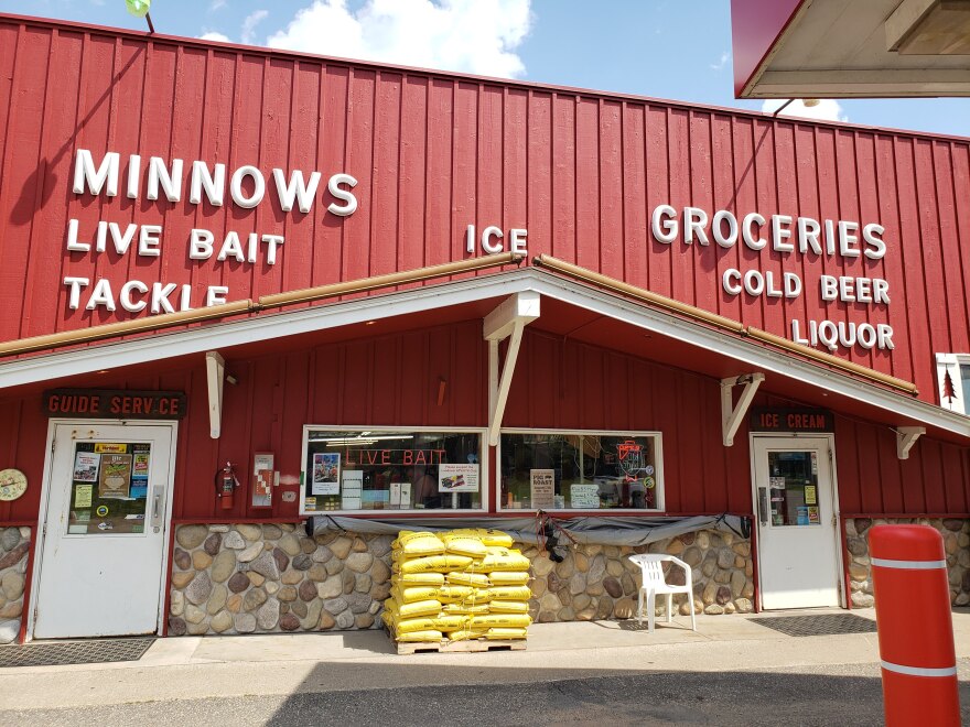 Musky fishing, and fishing in general, is so baked into the Northwoods culture that gas stations sell live bait and tackle.