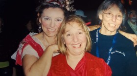 Sisters Jinx Strelkauskas, Jill Berryman, and Joy Steward together at a past Nutcracker.