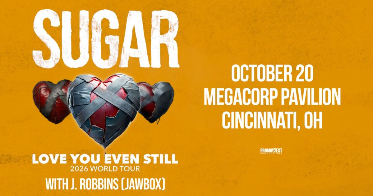 Win tix to see SUGAR at MegaCorp Pavilion!
